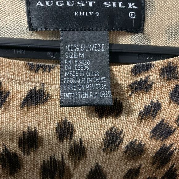 August Silk Animal Print Sweater - Picture 6 of 6